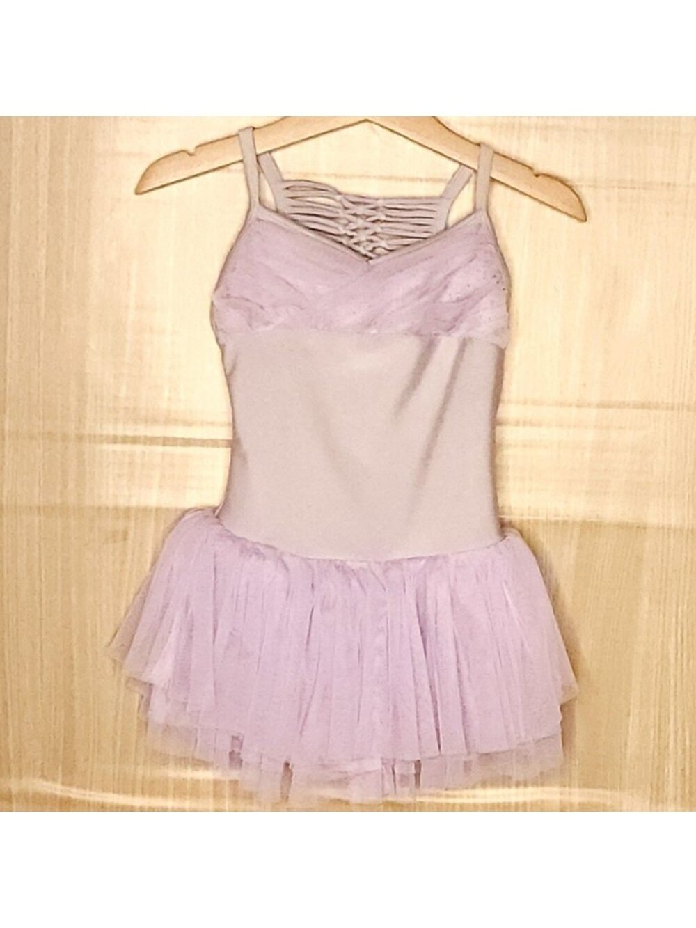 Danz N Motion Girls Lavender Purple Dance Leotard 4-6
